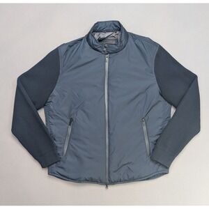 Massimo Dutti Blue Hybrid Jacket XXL